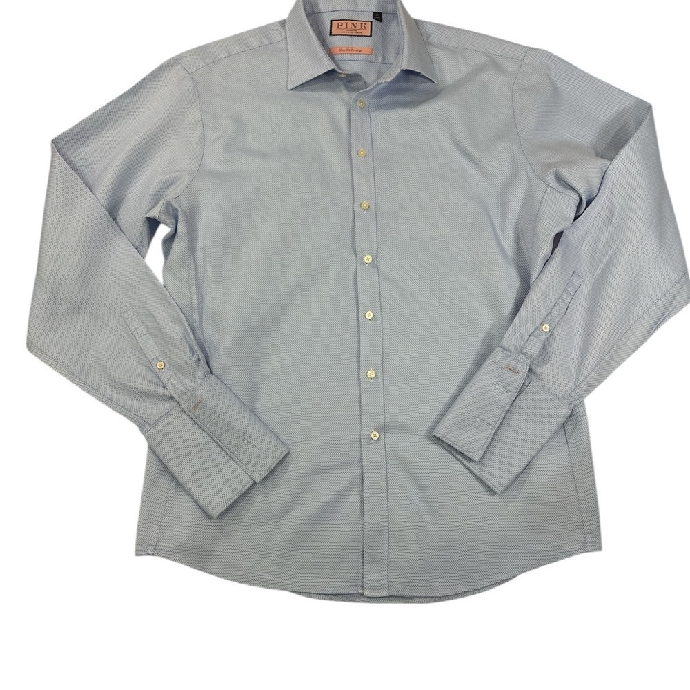 Thomas Pink Sky Blue Dress Shirt